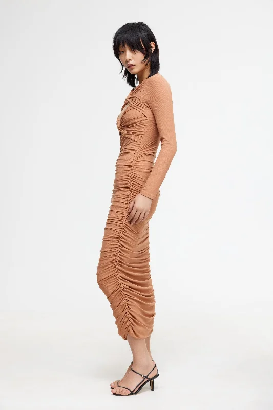 REDLAND MIDI DRESS