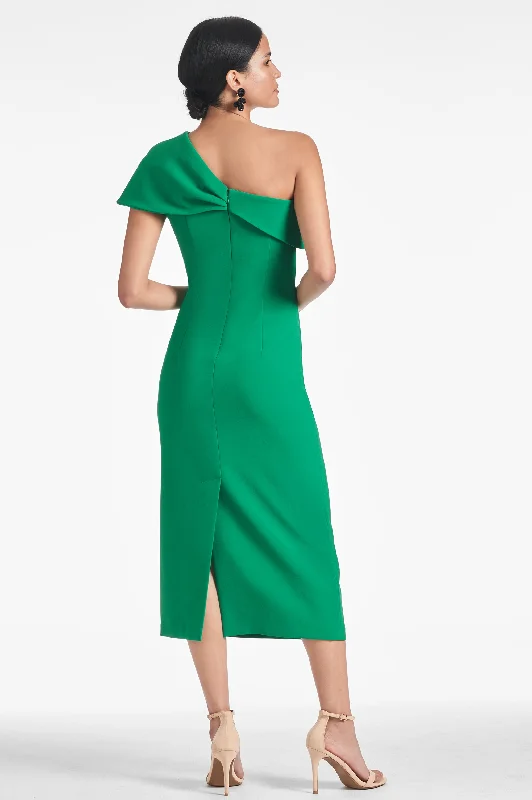 Sandra Dress - Cadmium Green