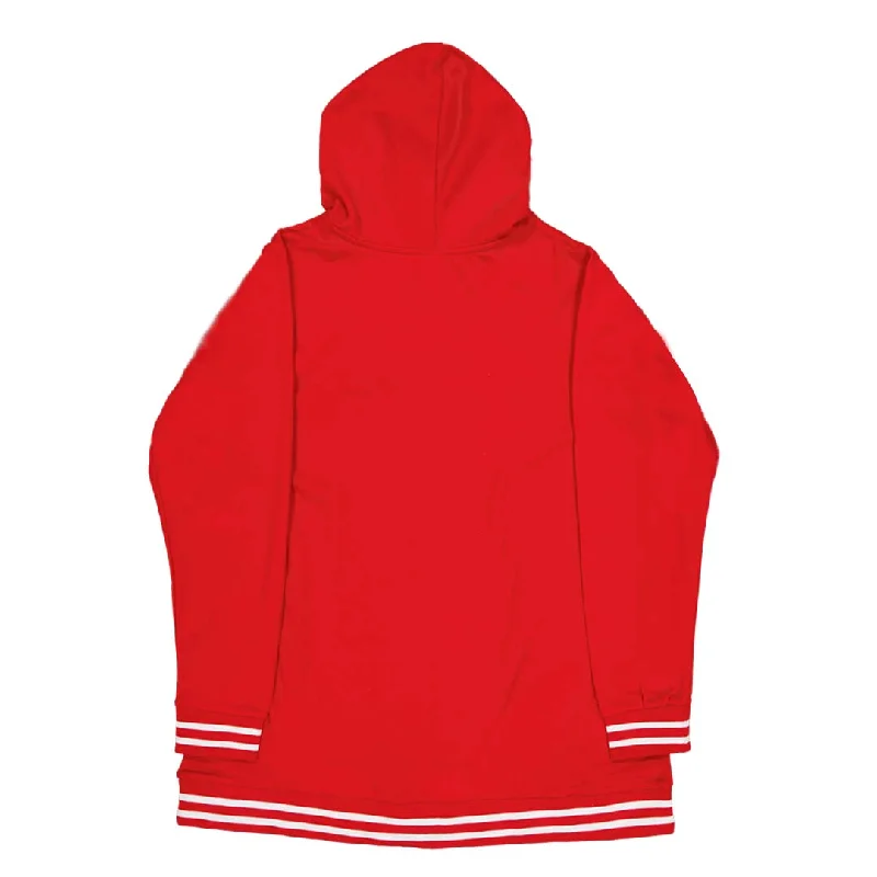 Women's Mickey Mouse Long Hoodie (Plus Size) (DSSCDPSSLOHA1WC 62RED)