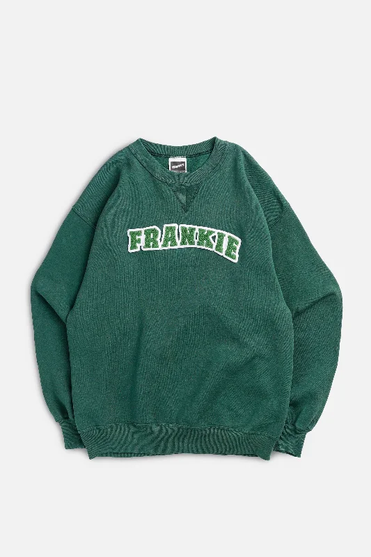 Frankie Upcycled Varsity Sweatshirt - XS, S, M, L, XL, XXL