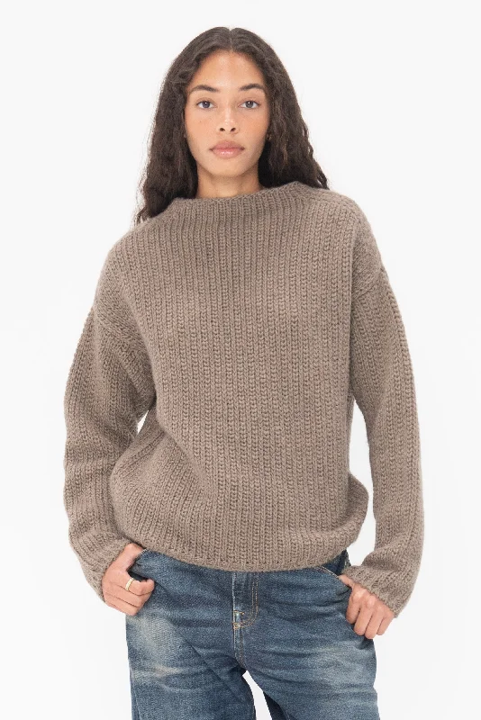 Knit Top, Beige