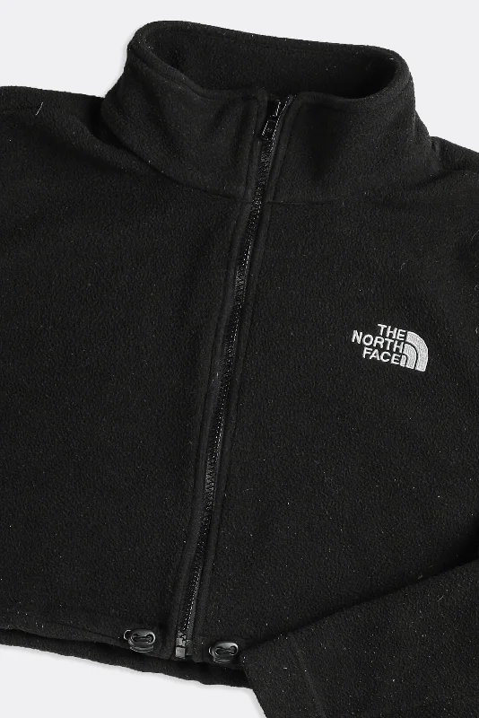 Rework North Face Crop Fleece Jacket - XS, S, M, L, XL