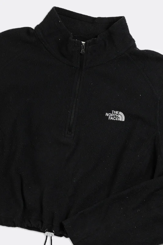 Rework North Face Crop Fleece Sweater - XS, S, M, L, XL