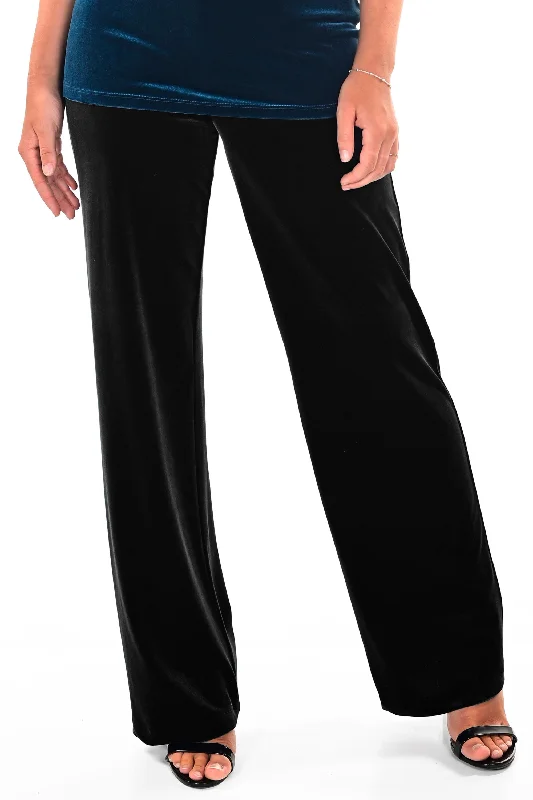 Frank Lyman - 234344 Velvet Wide Leg Pant