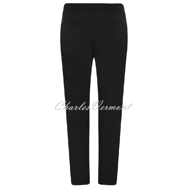 I'cona 7/8th Smart Jogger Trouser - Style 61048-60012-90 (Black)