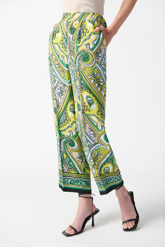 Joseph Ribkoff - 242010 Paisley Print Pant