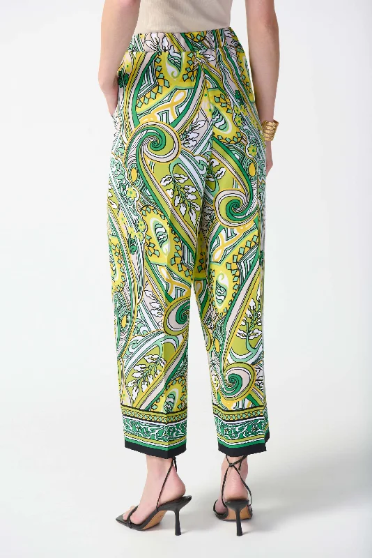 Joseph Ribkoff - 242010 Paisley Print Pant