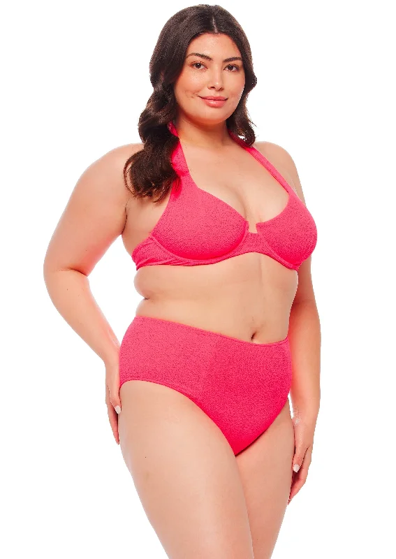 Cardiff Balconette Underwire Bikini Top - Zinnia Pink