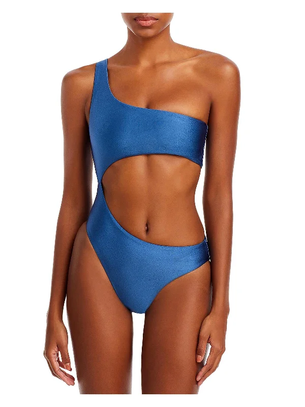 Luna One Piece Basic Womens Nylon One-Piece Swimsuit