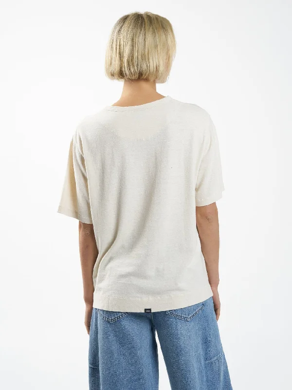 Experience Hemp Box Tee - Unbleached