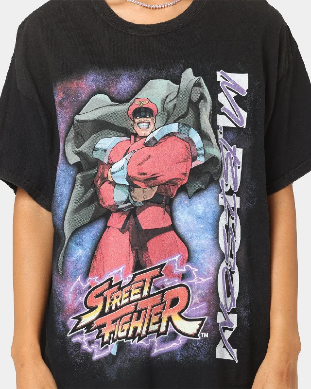 Goat Crew X Street Fighter M. Bison Vintage T-Shirt Black Wash