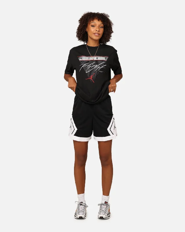 Jordan Women's Flight Heritage Graphic T-Shirt Black/Gym Red