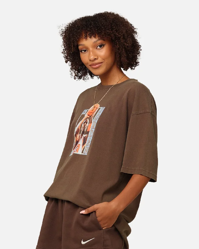 Jordan Women's Oversized Graphic T-Shirt Baroque Brown/Legend Coffee