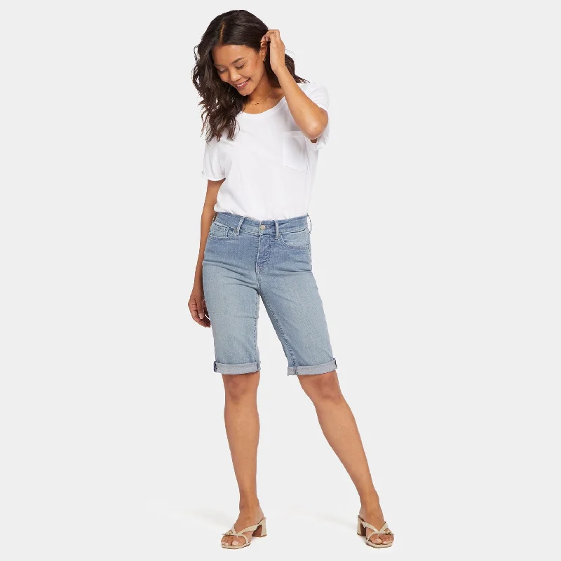 Briella 11 Inch Denim Shorts - Thistle Falls