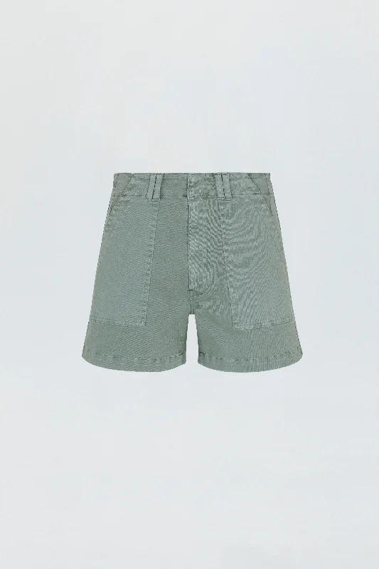 Marissa High Rise Utility Short - Bluff