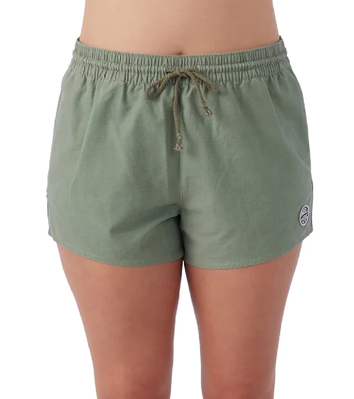 O'Neill Women's Boneyard 3"" Boardshorts Oil Green