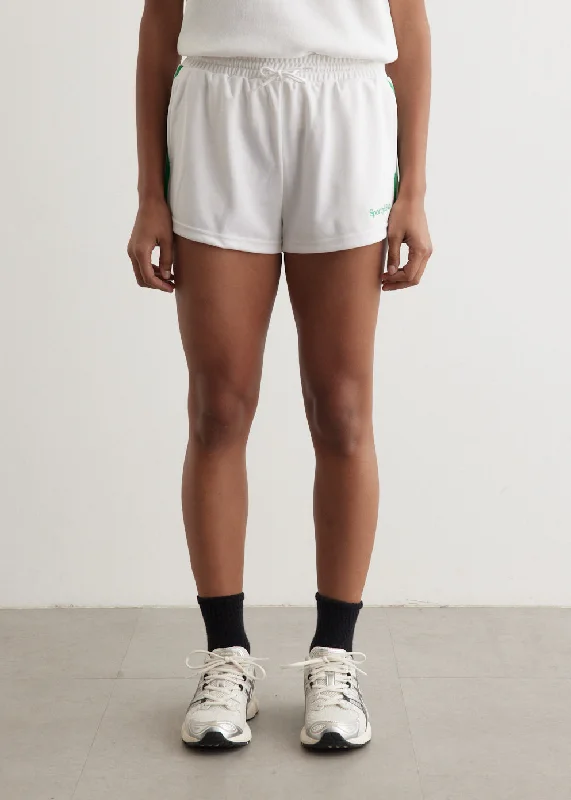 Serif Logo Embroidered Roller Shorts