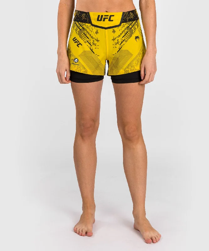 UFC Adrenaline by Venum Authentic Fight Night Women’s Fight Short - Yellow