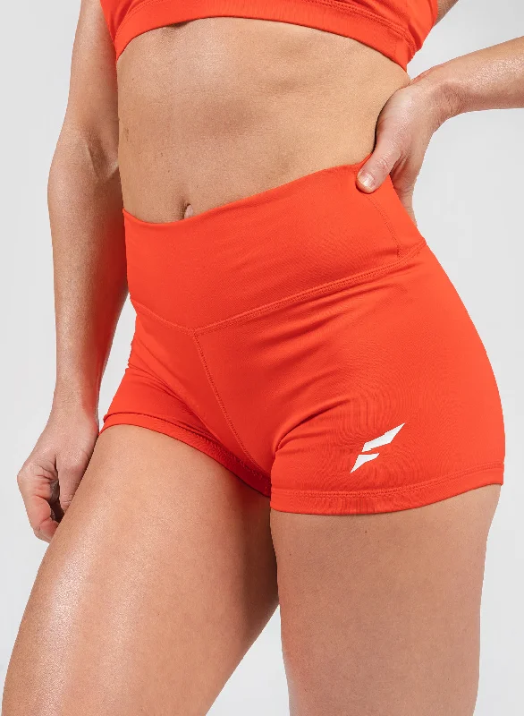 VIVID 2.0 COMPRESSION SHORTS - RED