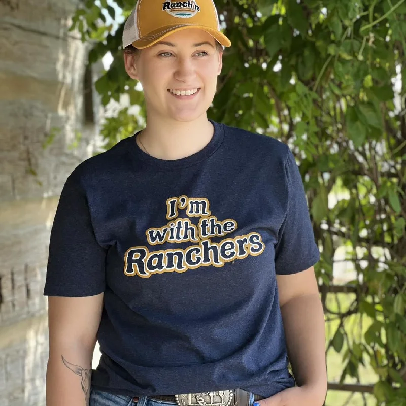 Ladies Cruel Girl I'm With the Ranchers Tee