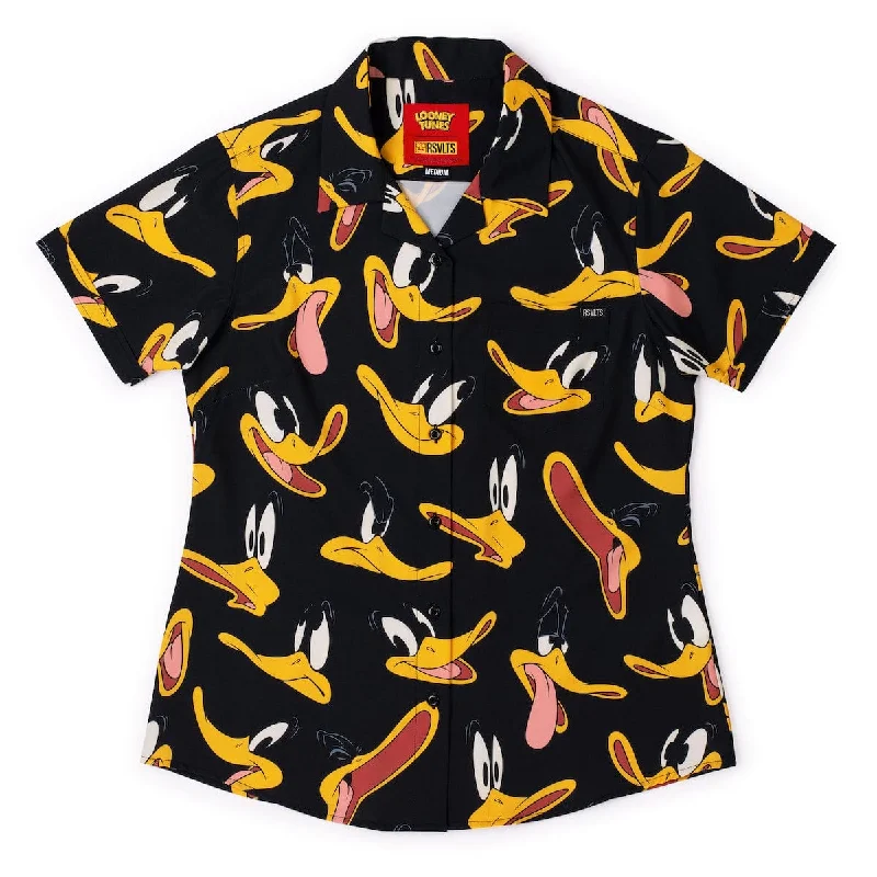 Looney Tunes ""Duck Amuck"" – Women's KUNUFLEX Short Sleeve Shirt