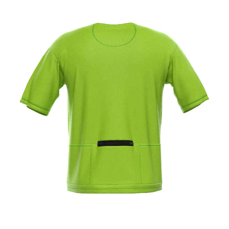 Men's Hi Vis Colors Short Sleeve Cycling Shirt